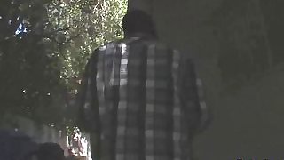 Kinky MILF gets rammed by a thief