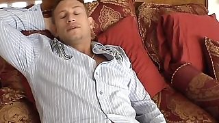 he gets to be fucked by a whore real..